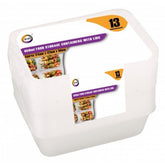 Dina (DID) Food Storage Containers With Lids 650ml (13 Packs)